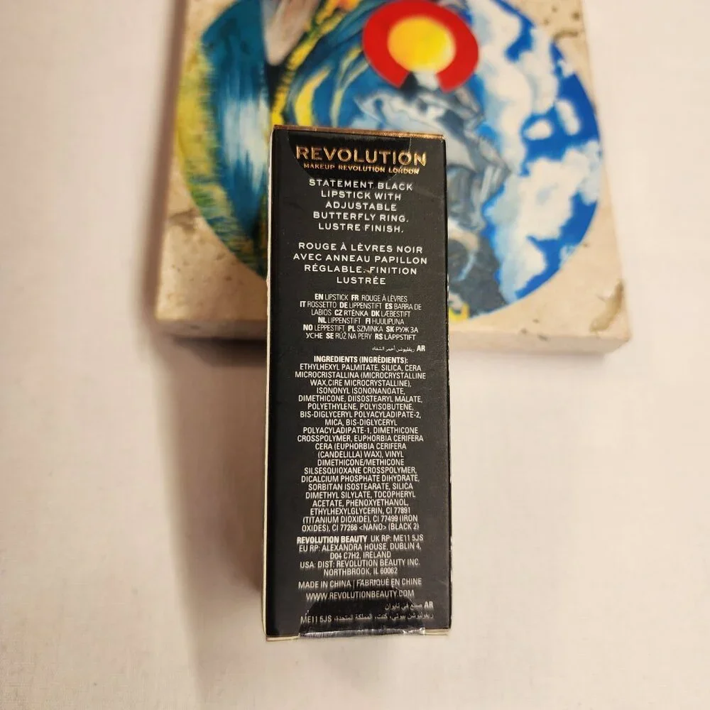 RETIRED Makeup Revolution Enchanted Kiss Lipstick - Black